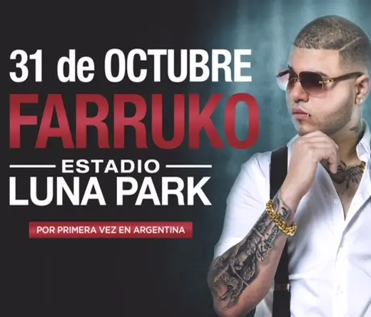 El joven cantautor Farruko, llega por primera vez a la Argentina para presentar su nuevo lbum.